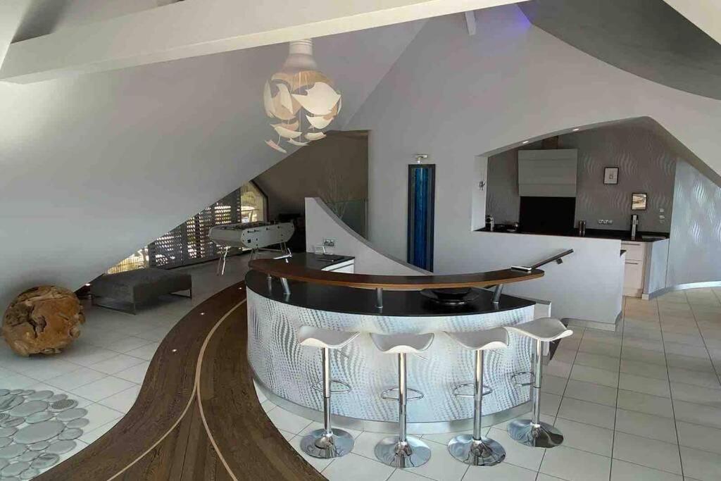 Appartement D'Exception Avec Vue Mer Gicquel エクステリア 写真