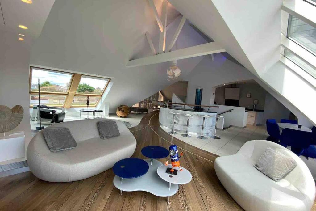 Appartement D'Exception Avec Vue Mer Gicquel エクステリア 写真
